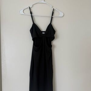 Princess Polly Black Cut Out Mini Dress